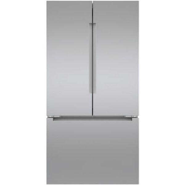 Bosch 36 inch 20.8 cu.ft. Counter Depth French 3 Door Refrigerator with FarmFresh System B36CT81ENS