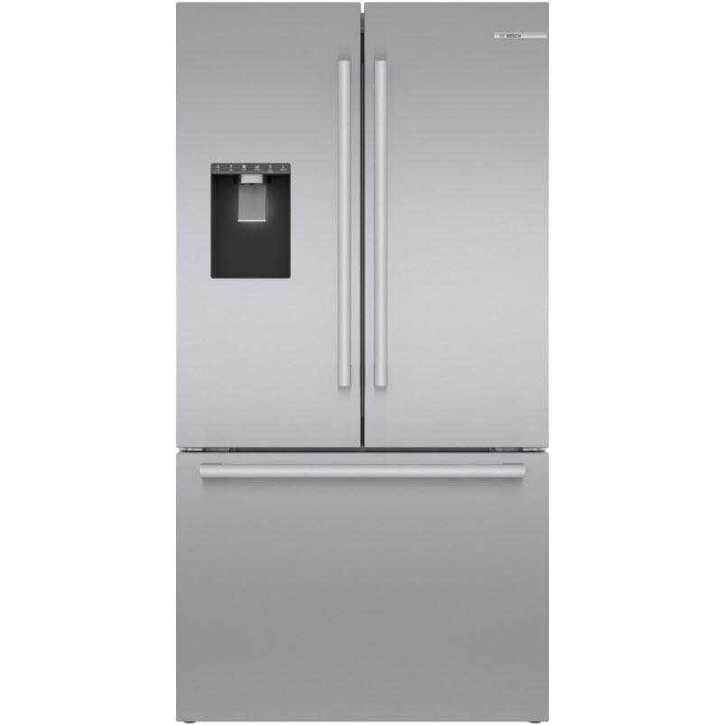 Bosch 36 inch 20.8 cu.ft. Counter Depth French 3 Door Refrigerator wi