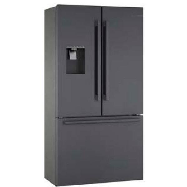 Bosch 36 inch 20.8 cu.ft. Counter Depth French 3 Door Refrigerator with QuickIcePro System B36CD50SNB