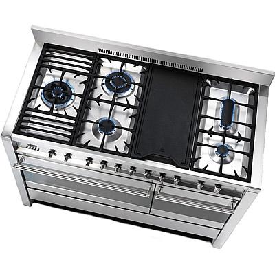 Smeg 48-inch Freestanding Dual-Fuel Range A3XU6 IMAGE 2