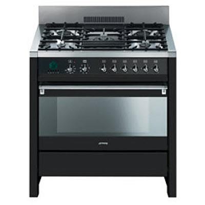 Smeg 36 inch, Freestanding Dual-Fuel Range A1AU6 IMAGE 1