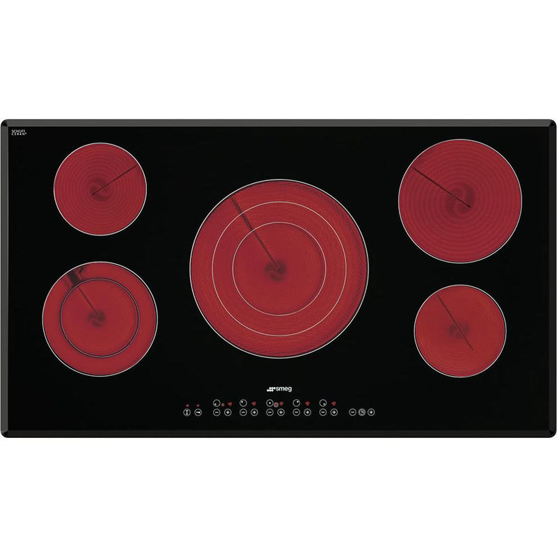 Smeg 36-inch Built-In Electric Cooktop S2951TCU IMAGE 1