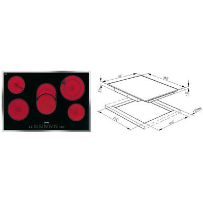 Smeg 30-inch Built-In Electric Cooktop S2773CXU IMAGE 2