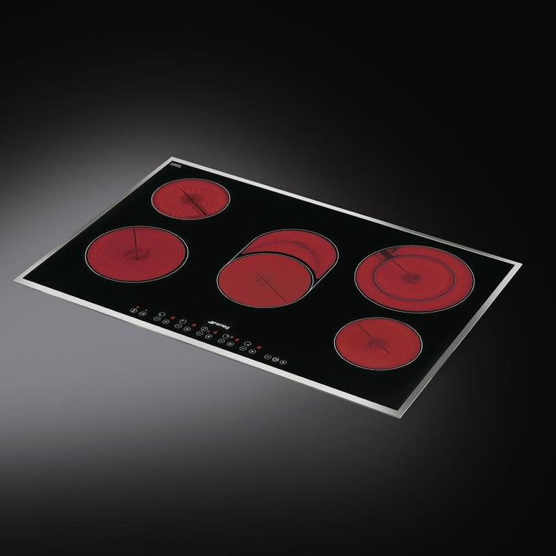 Smeg 30-inch Built-In Electric Cooktop S2773CXU IMAGE 3