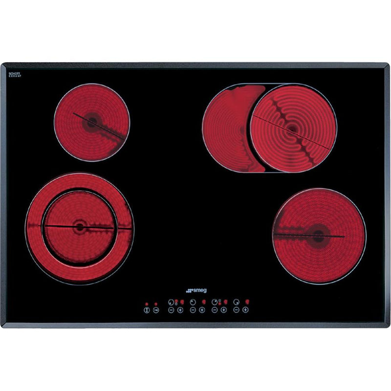 Smeg 30-inch Built-In Electric Cooktop S2772TCU IMAGE 1