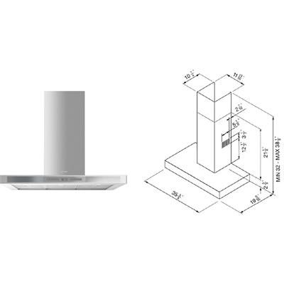 Smeg 24-inch Wall Mount Range Hood KSE912XU IMAGE 2