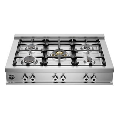 Bertazzoni 36-inch Gas Rangetop CB36500X IMAGE 1