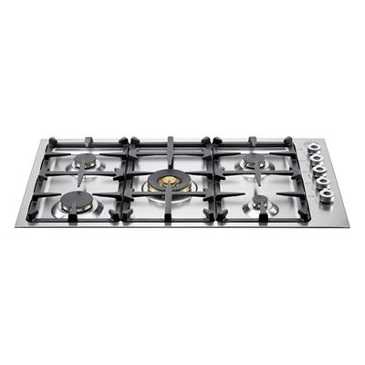 Bertazzoni 36-inch Built-In Gas Cooktop QB36500X IMAGE 1