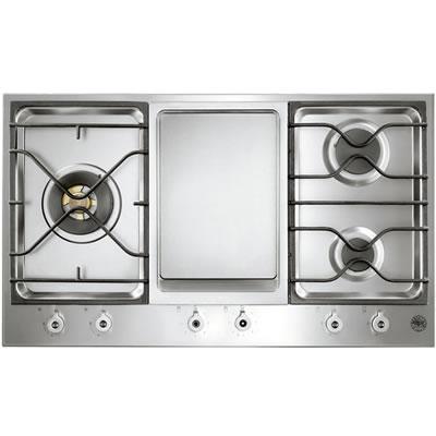 Bertazzoni 36-inch Built-In Gas Cooktop PM3630GX IMAGE 1