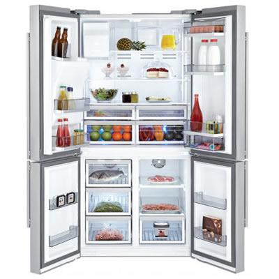 Blomberg 36-inch, 25.7 cu. ft. French 4-Door Refrigerator with Ice and Water BRFD 2650 SS IMAGE 2