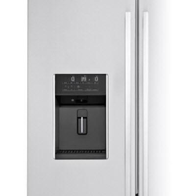 Blomberg 36-inch, 25.7 cu. ft. French 4-Door Refrigerator with Ice and Water BRFD 2650 SS IMAGE 3