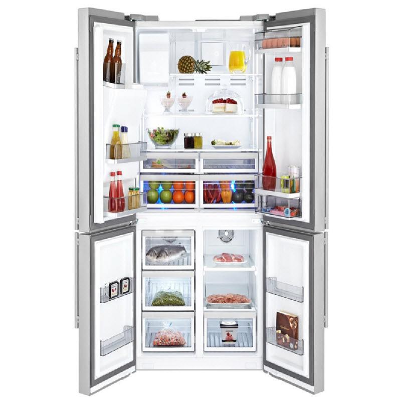 Blomberg 36-inch, 25.7 cu. ft. French 4-Door Refrigerator with Ice and Water BRFD 2650 SS IMAGE 4