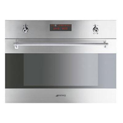 Smeg 24-inch, 1.2 cu. ft. Built-in Single Speed Oven with Convection SU45MCX IMAGE 1