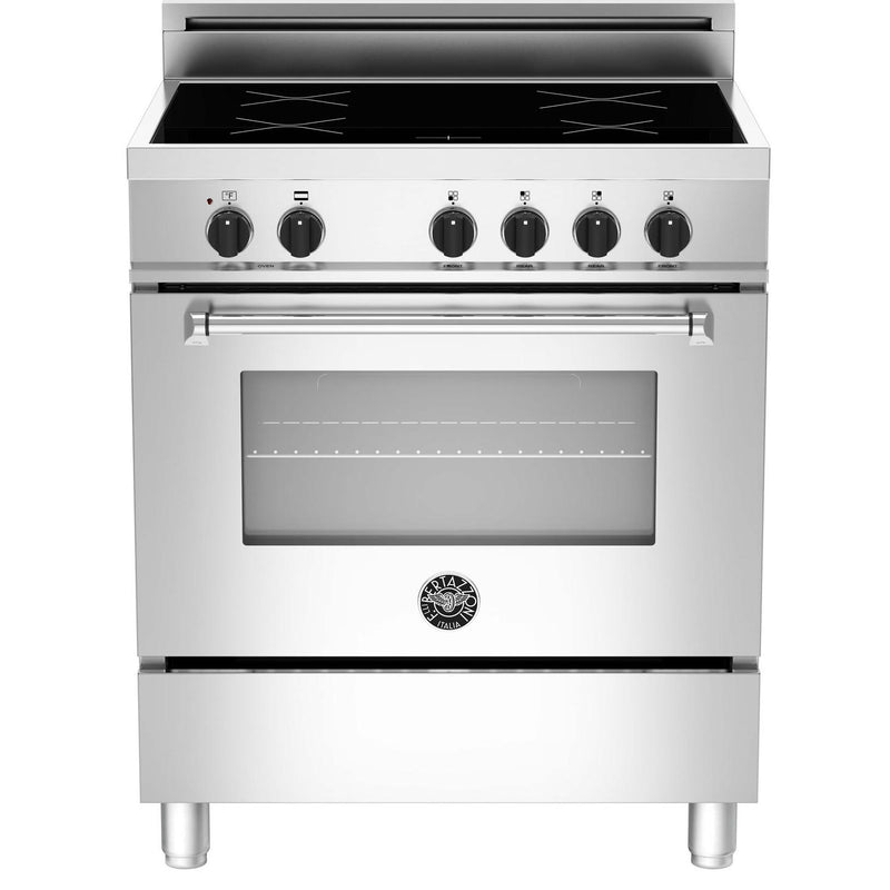 Bertazzoni 30-inch Freestanding Induction Range MAS30 4 INM XE IMAGE 1