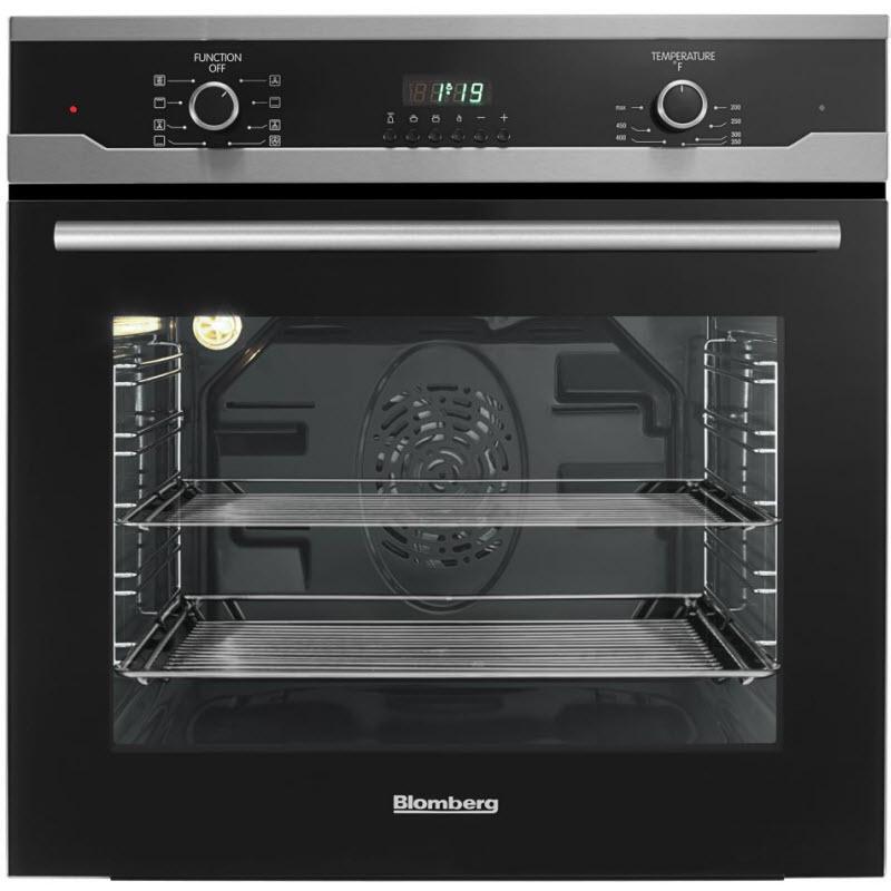 Blomberg 24-inch, 2.3 cu. ft. Built-in Single Wall Oven with Convection BWOS 24202 SS IMAGE 1