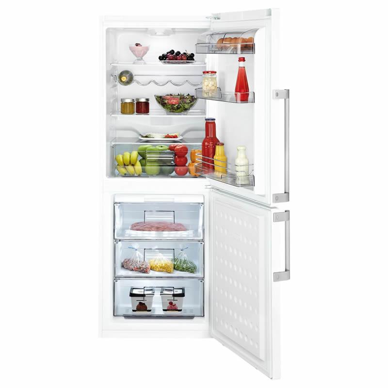 Blomberg 24-inch, 10.6 cu. ft. Bottom Freezer Refrigerator BRFB 1042 WHN IMAGE 2