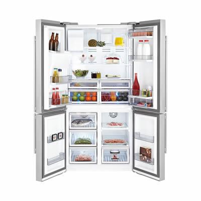 Blomberg 36-inch, 25.7 cu. ft. French 4-Door Refrigerator with Ice and Water BRFD2650SSN IMAGE 2