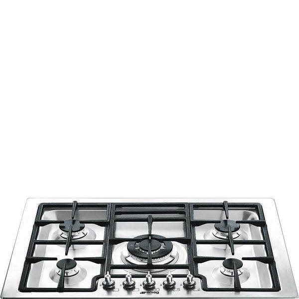 Smeg 30-inch Built-In Gas Cooktop PGFU30X IMAGE 1