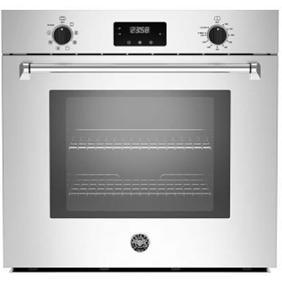 Bertazzoni 30-inch, 4.1 cu. ft. Built-in Single Wall Oven with Convection MAS FS30 XV IMAGE 1