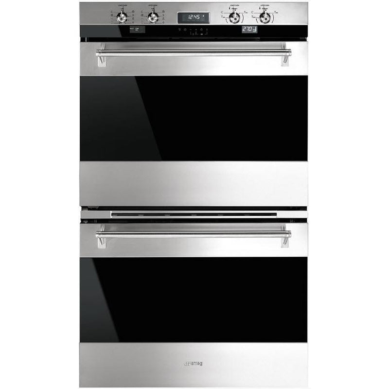 Smeg 30-inch, 8.68 cu. ft. Built-in Double Wall Oven with Convection DOU330X1 IMAGE 1