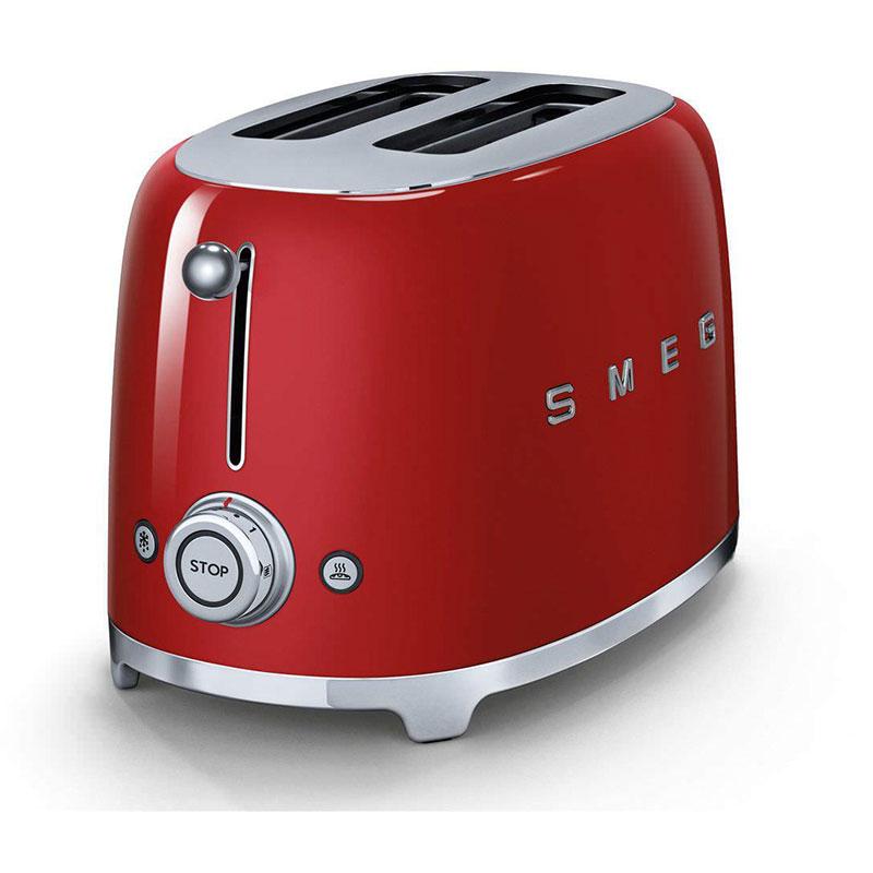 Smeg 2-Slice Lever Toaster TSF01RDEU IMAGE 1