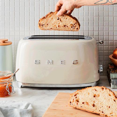 Smeg 4-Slice Lever Toaster TSF02CREU IMAGE 2