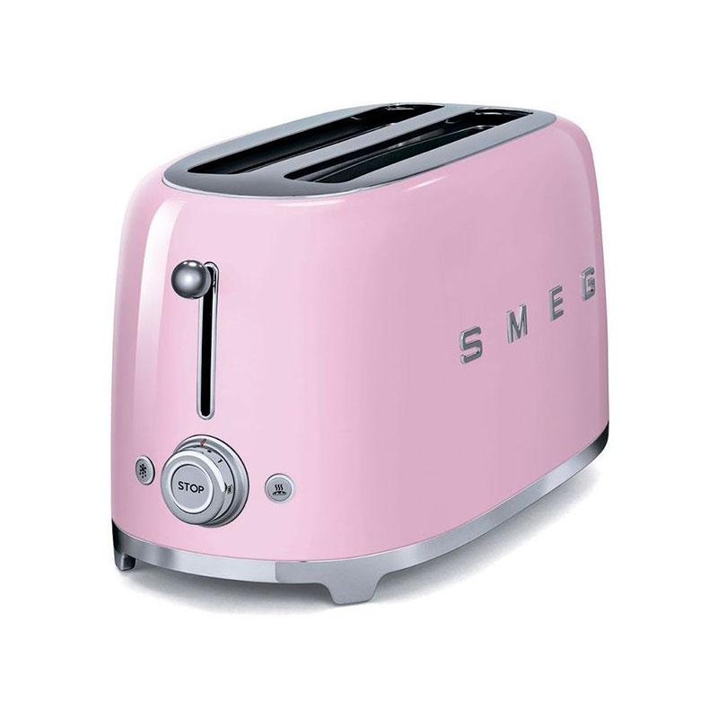 Smeg 4-Slice Lever Toaster TSF02PKEU IMAGE 1