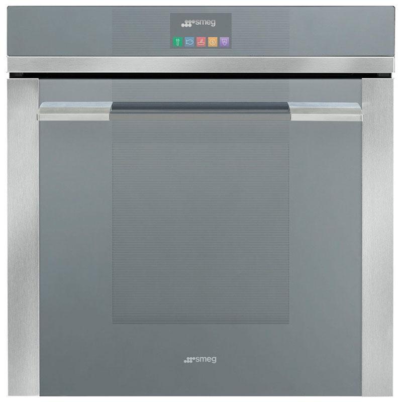 Smeg 24-inch, 2.79 cu. ft. Built-in Single Wall Oven with Convection SFP140S IMAGE 1