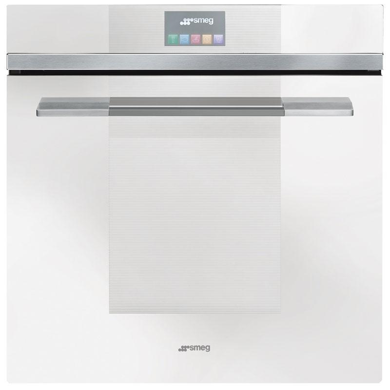 Smeg 24-inch, 2.79 cu. ft. Built-in Single Wall Oven with Convection SFP140B IMAGE 1