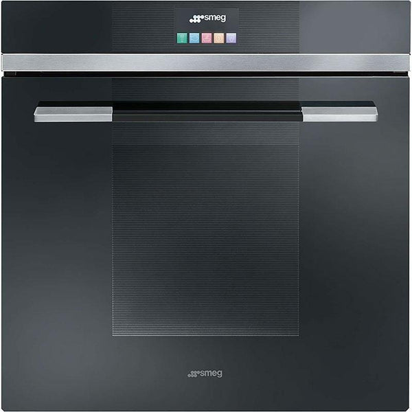 Smeg 24-inch, 2.79 cu. ft. Built-in Single Wall Oven with Convection SFP140N IMAGE 1