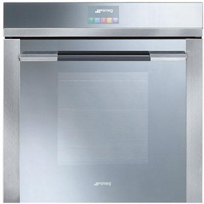 Smeg 24-inch, 2.79 cu. ft. Built-in Single Wall Oven with Convection SF140E IMAGE 1