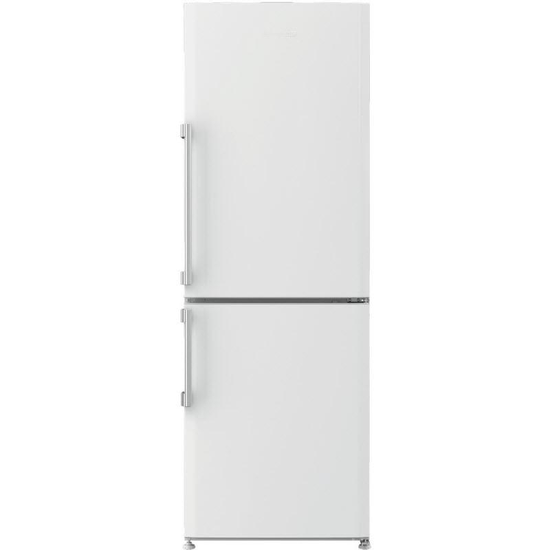 Blomberg 24-inch, 10.3 cu. ft. Bottom Freezer Refrigerator BRFB 1044 WH IMAGE 1