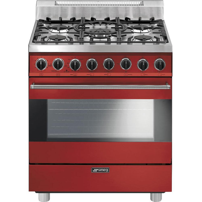 Smeg 30-inch Freestanding Gas Range C30GGRU IMAGE 1