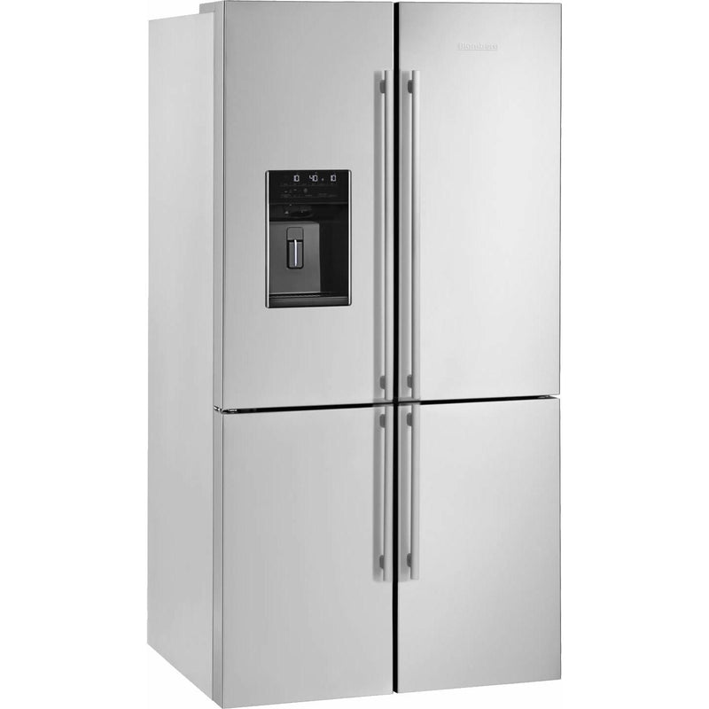 Blomberg 36-inch, 18.7 cu. ft. French 4-Door Refrigerator with Ice and Water BRFD 2652 SS IMAGE 2