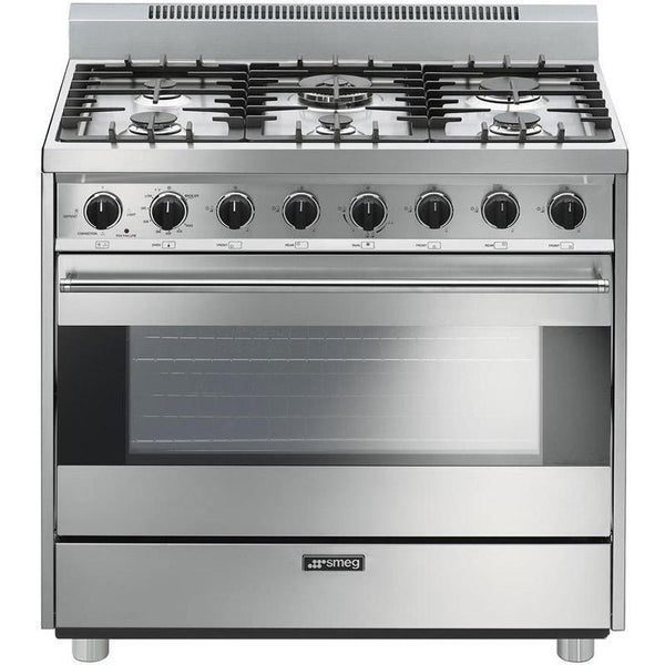 Smeg 36-inch Freestanding Gas Range C36GGXU IMAGE 1