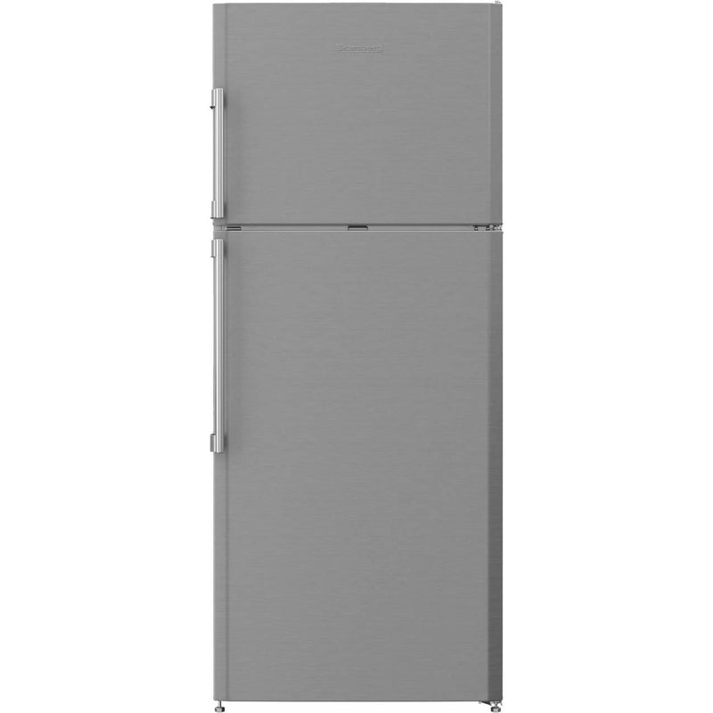 Blomberg 28-inch, 12.6 cu. ft. Top Freezer Refrigerator with Ice Maker BRFT 1522 SS IMAGE 1