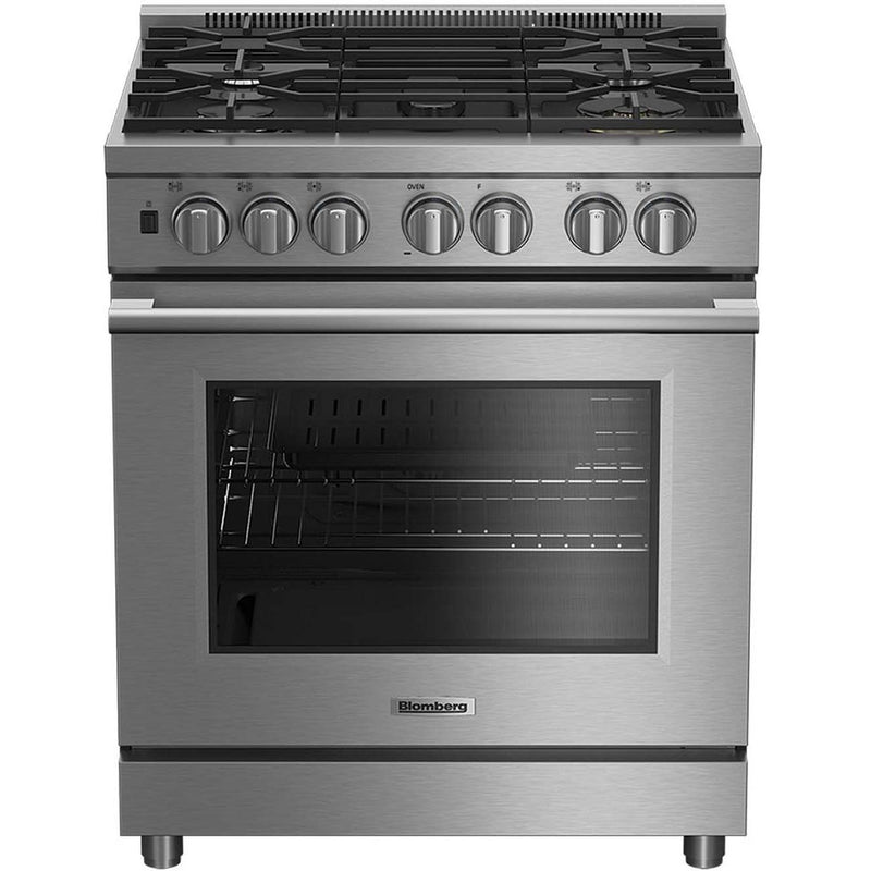 Blomberg 30-inch Freestanding Gas Range BGRP 34520 CSS IMAGE 1