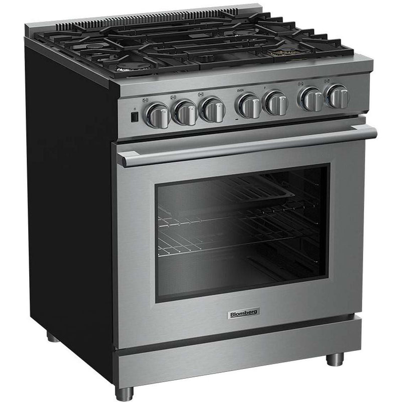 Blomberg 30-inch Freestanding Gas Range BGRP 34520 CSS IMAGE 2