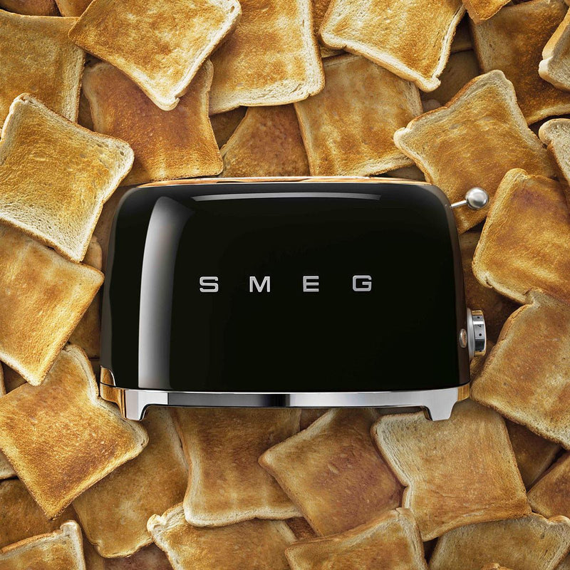 Smeg Retro-Style 2-Slice Toaster TSF01BLUS IMAGE 4