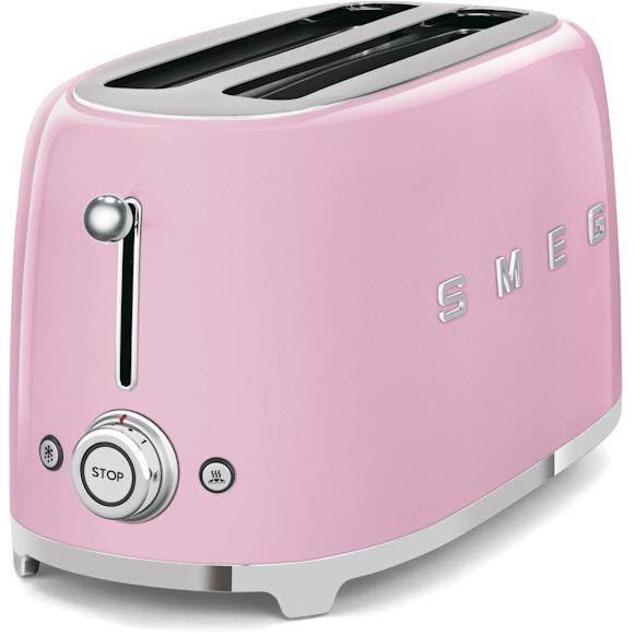 Smeg Retro-Style 4-Slice Toaster TSF02PKUS IMAGE 3