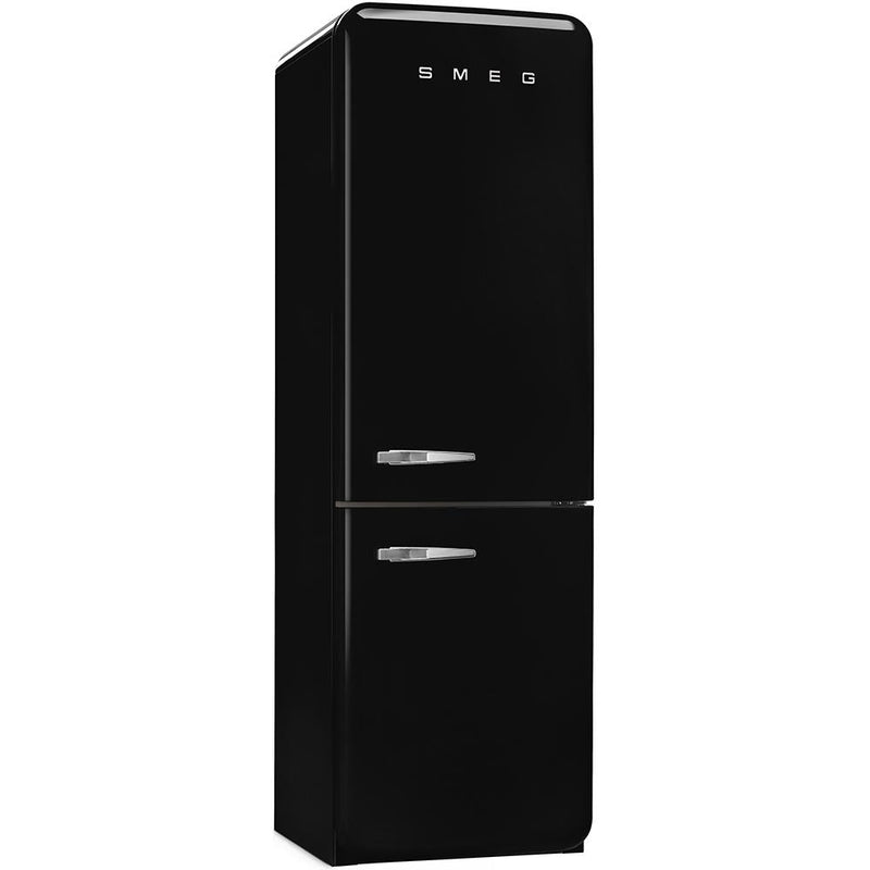 Smeg 24-inch, 11.7 cu. ft. Bottom Freezer Refrigerator FAB32UBLRN IMAGE 2