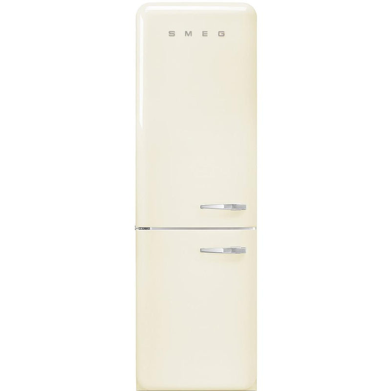 Smeg 24-inch, 11.7 cu. ft. Bottom Freezer Refrigerator FAB32UCRLN IMAGE 1