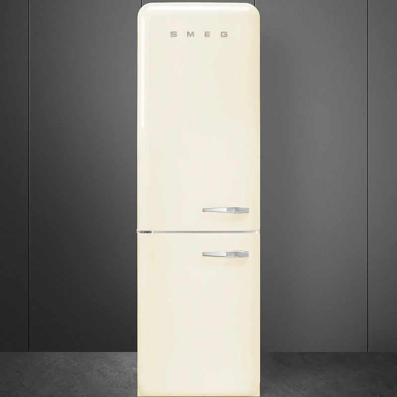 Smeg 24-inch, 11.7 cu. ft. Bottom Freezer Refrigerator FAB32UCRLN IMAGE 2