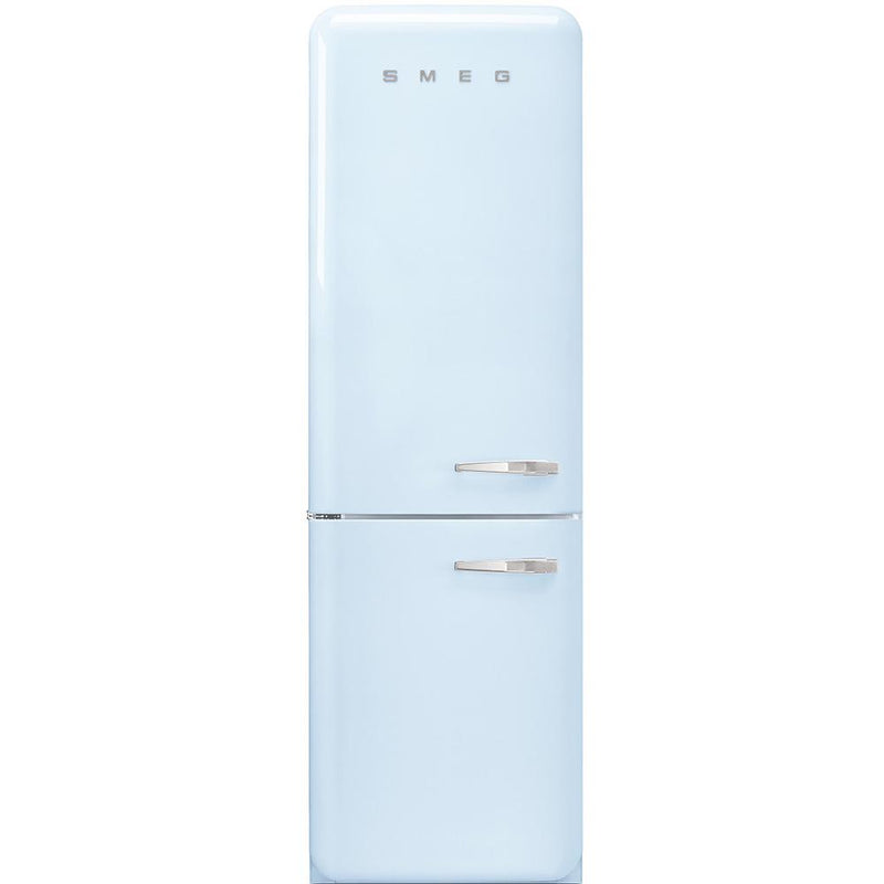 Smeg 24-inch, 11.7 cu. ft. Bottom Freezer Refrigerator FAB32UPBLN IMAGE 1