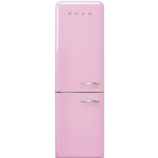 Smeg 24-inch, 11.7 cu. ft. Bottom Freezer Refrigerator FAB32UPKLN IMAGE 1