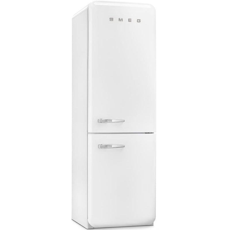 Smeg 24-inch, 11.7 cu. ft. Bottom Freezer Refrigerator FAB32UWHRN IMAGE 2