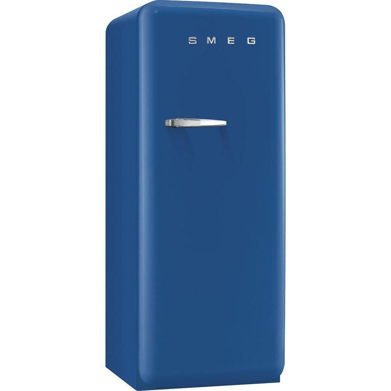 Smeg 24-inch, 9.22 cu. ft. Top Freezer Refrigerator FAB28UBLR IMAGE 2