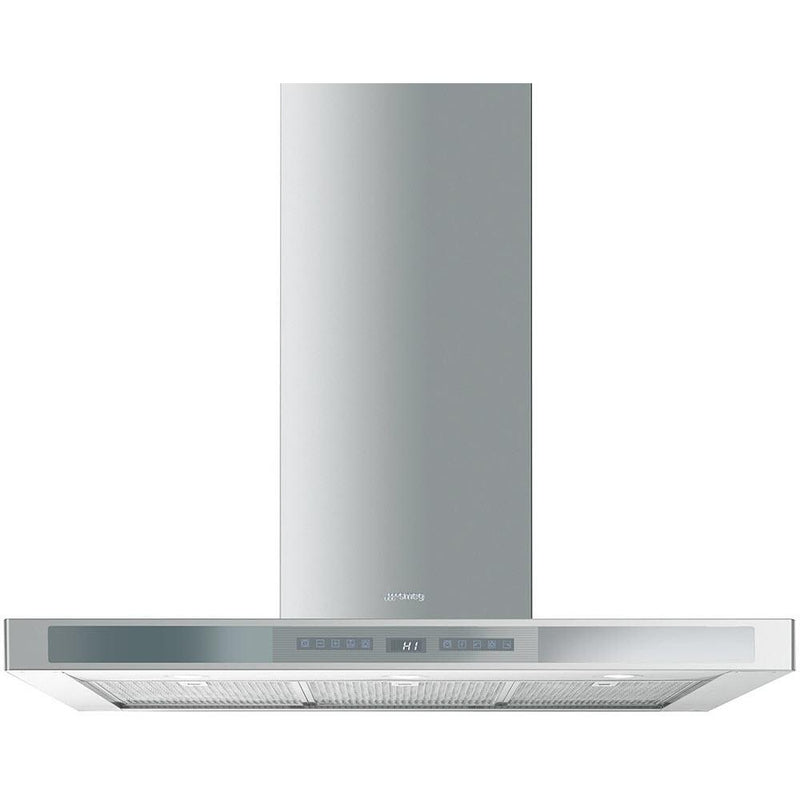 Smeg 35-inch Wall Mount Range Hood KSEU912X IMAGE 1