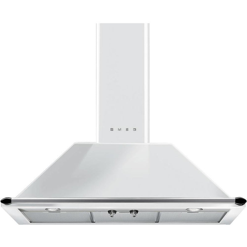 Smeg 35-inch Wall Mount Range Hood KT90BE IMAGE 1