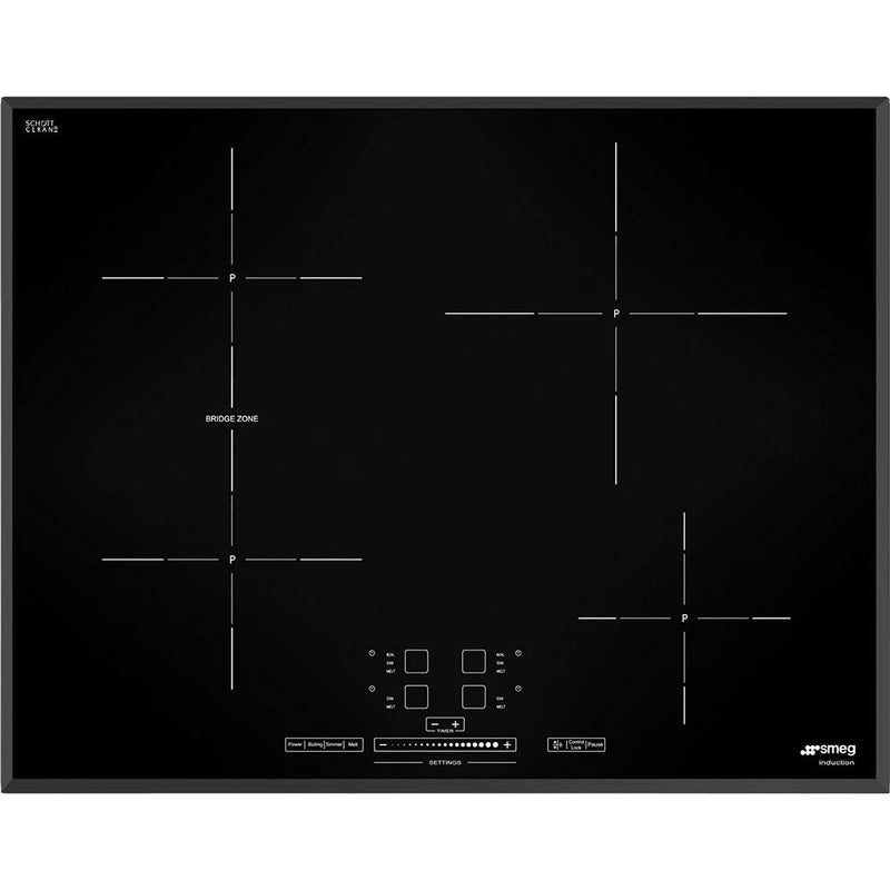 Smeg 27-inch Built-In Induction Cooktop SIMU524B IMAGE 1